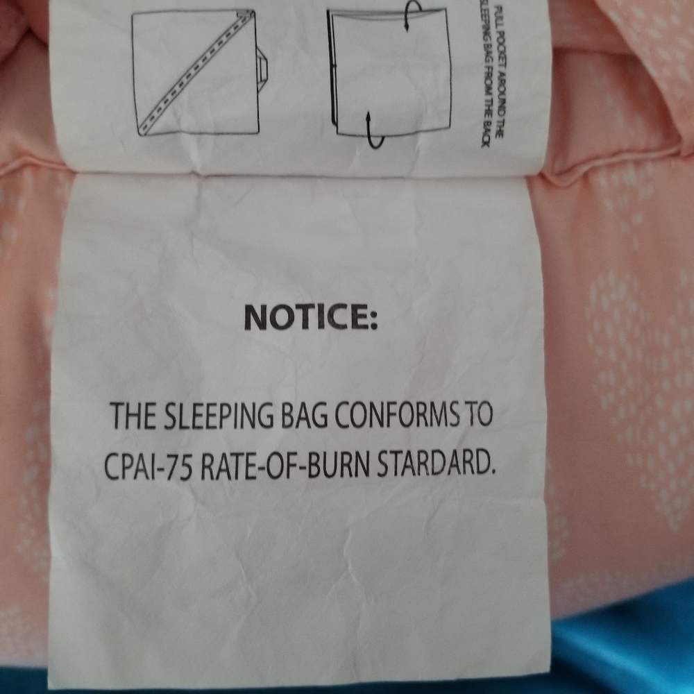 Pink Heart Pillow Sleeping Bag - Picture 8 of 8